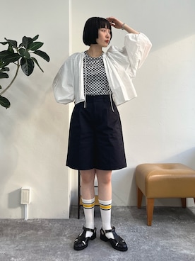 スダサチカさん(レディース・155cm)の春コーディネート