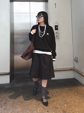 スダサチカさん（レディース・155cm）の春コーディネート