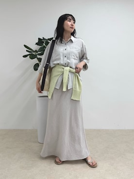 スダサチカさん(レディース・155cm)の春コーディネート