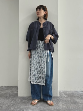 スダサチカさん（レディース・155cm）の夏コーディネート