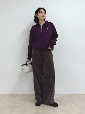 スダサチカさん（レディース・155cm）の秋コーディネート