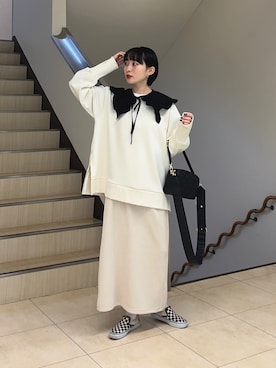 スダサチカさん（レディース・155cm）の冬コーディネート