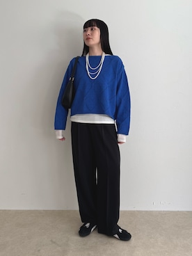 スダサチカさん（レディース・155cm）の冬コーディネート