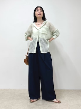 スダサチカさん（レディース・155cm）の春コーディネート