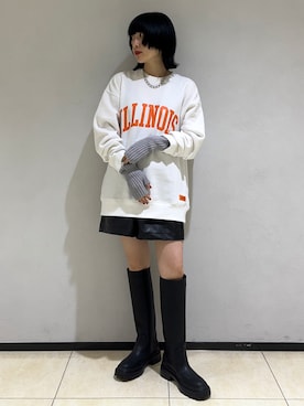 スダサチカさん（レディース・155cm）の秋コーディネート