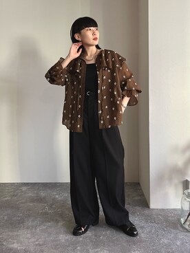 スダサチカさん（レディース・155cm）の夏コーディネート