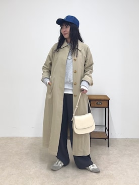 スダサチカさん（レディース・155cm）の春コーディネート