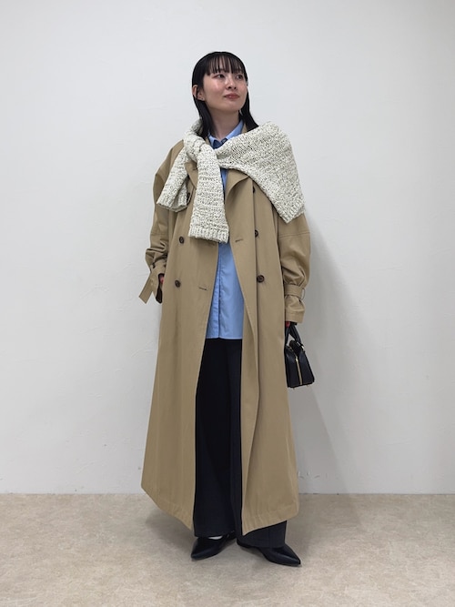 発売のたびに即完売する大人気アイテム】袖ボリュームトレンチコート