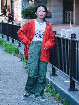 スダサチカさん（レディース・155cm）の夏コーディネート