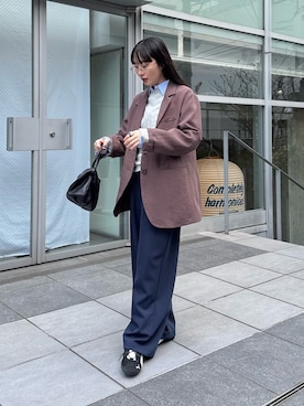 スダサチカさん（レディース・155cm）の春コーディネート