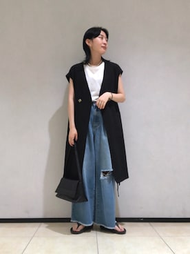 スダサチカさん（レディース・155cm）の夏コーディネート