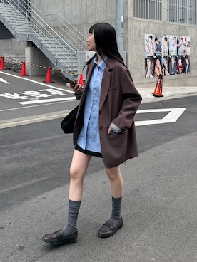 スダサチカさん（レディース・155cm）の冬コーディネート