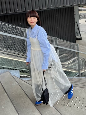 スダサチカさん（レディース・155cm）の冬コーディネート