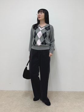 スダサチカさん（レディース・155cm）の秋コーディネート