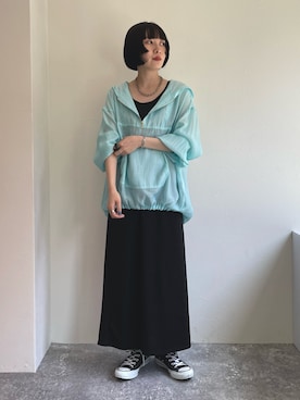 スダサチカさん（レディース・155cm）の春コーディネート