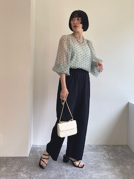 スダサチカさん(レディース・155cm)の春コーディネート