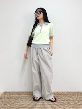 スダサチカさん（レディース・155cm）の春コーディネート