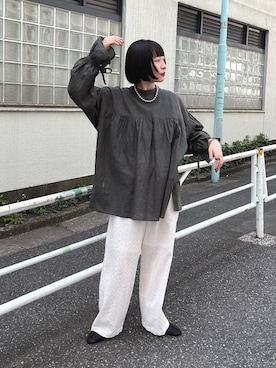 スダサチカさん（レディース・155cm）の春コーディネート