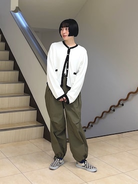 スダサチカさん(レディース・155cm)の春コーディネート