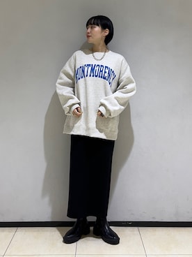 スダサチカさん（レディース・155cm）の冬コーディネート