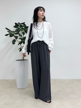 スダサチカさん（レディース・155cm）の春コーディネート