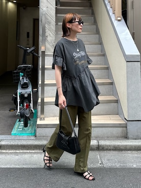 スダサチカさん（レディース・155cm）の夏コーディネート