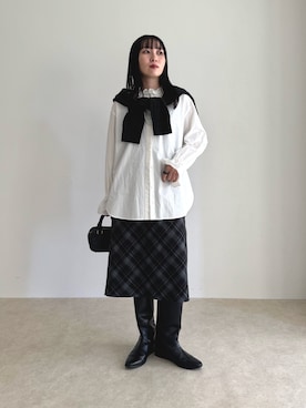 スダサチカさん（レディース・155cm）の秋コーディネート