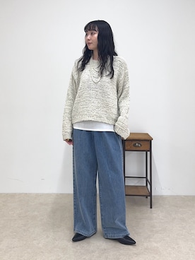 スダサチカさん（レディース・155cm）の春コーディネート