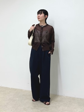 スダサチカさん(レディース・155cm)の春コーディネート