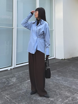 スダサチカさん（レディース・155cm）の冬コーディネート