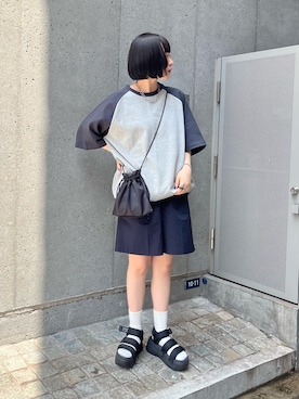 スダサチカさん（レディース・155cm）の夏コーディネート