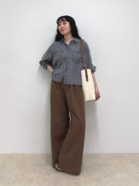 スダサチカさん（レディース・155cm）の春コーディネート