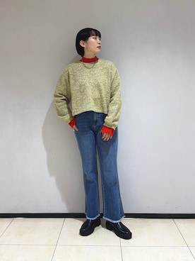 スダサチカさん（レディース・155cm）の冬コーディネート