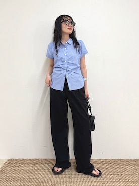 スダサチカさん（レディース・155cm）の春コーディネート