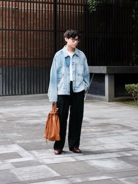 「メンズファッション」｜Kさん（メンズ・174cm）の冬コーディネート