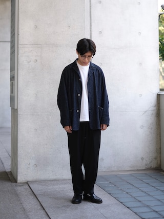 HEUGN e ネイビースラックス George | HEUGN(ユーゲン) / パンツ スラックス (メンズ)の通販