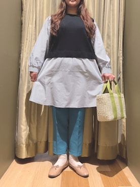 Nishiさん(レディース・159cm)の春コーディネート
