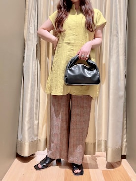 Nishiさん(レディース・159cm)の春コーディネート