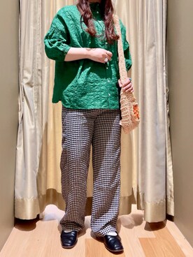 Nishiさん（レディース・159cm）の春コーディネート