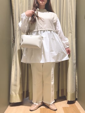 Nishiさん（レディース・159cm）の春コーディネート