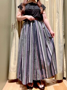 Nishiさん(レディース・159cm)の夏コーディネート
