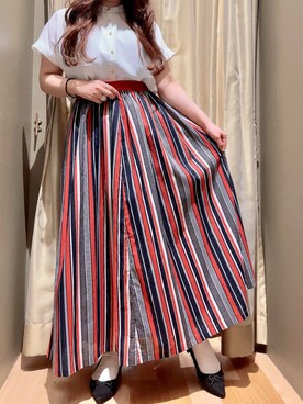 Nishiさん（レディース・159cm）の春コーディネート