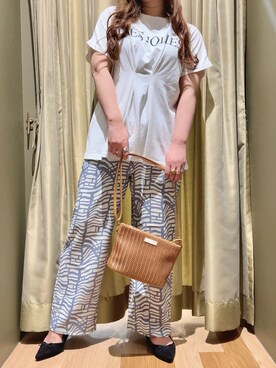 Nishiさん（レディース・159cm）の春コーディネート