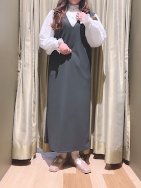 Nishiさん（レディース・159cm）の春コーディネート