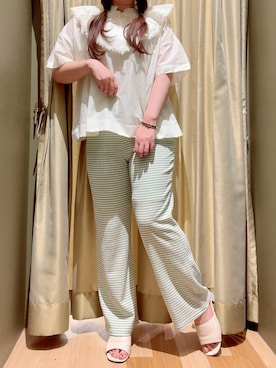 Nishiさん(レディース・159cm)の春コーディネート