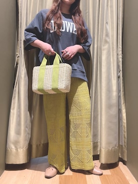 Nishiさん(レディース・159cm)の春コーディネート