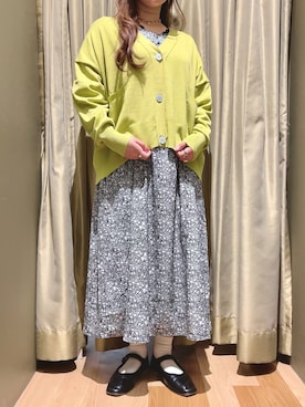 Nishiさん(レディース・159cm)の春コーディネート
