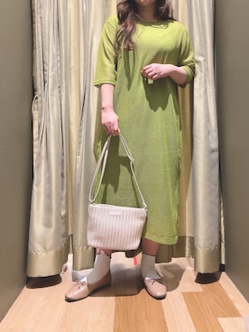 Nishiさん（レディース・159cm）の春コーディネート