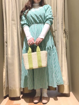 Nishiさん（レディース・159cm）の春コーディネート