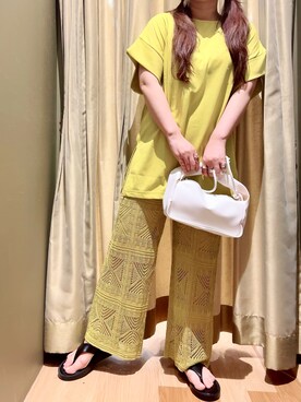Nishiさん（レディース・159cm）の春コーディネート